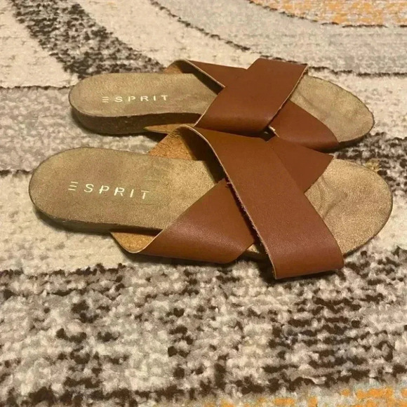 EUC Esprit Crisscross Sandals - Picture 3 of 8